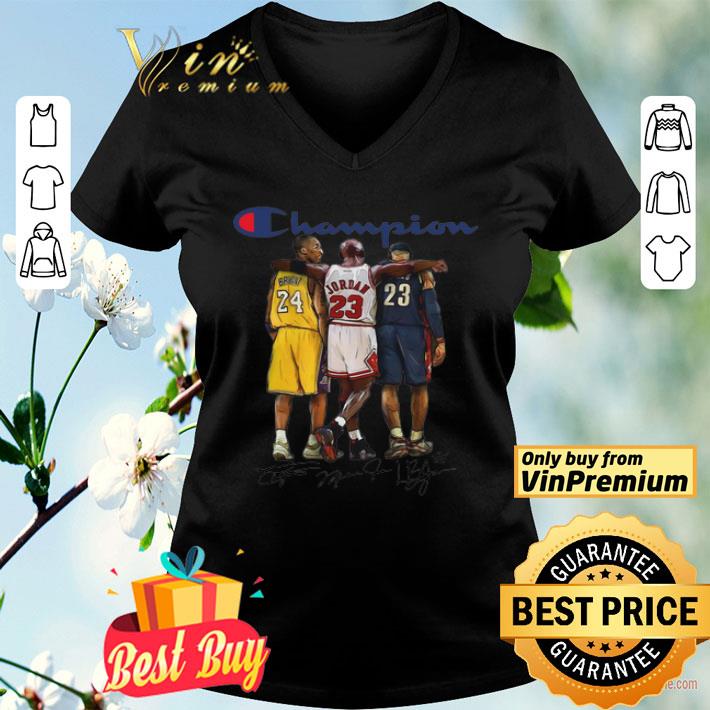 Michael Jordan Kobe Bryant and Lebron James shirt