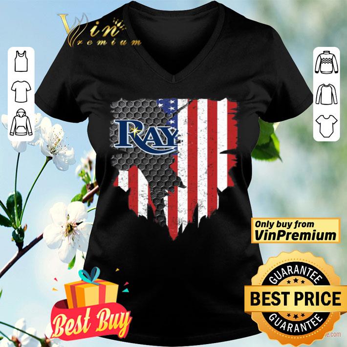Tampa Bay Rays Inside American Flag shirt