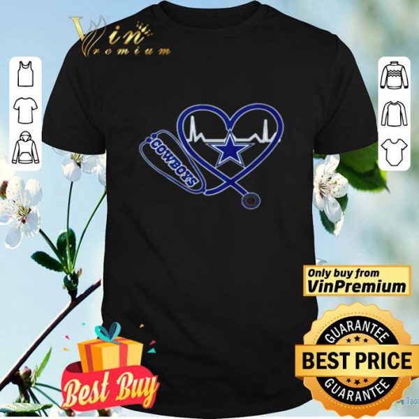 Dallas Cowboys nurse heartbeat shirt