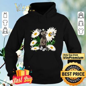 Weimaraner Daisy flower Classic shirt