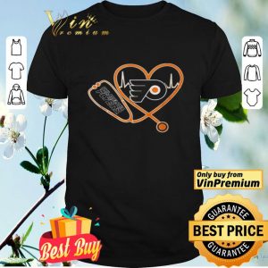 Stethoscope Philadelphia Flyers shirt