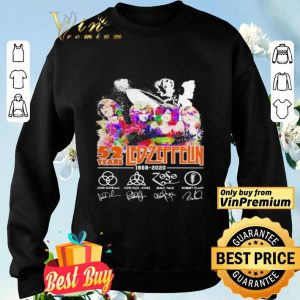 Led Zeppelin 52 Year 1968 2020 Signatures shirt