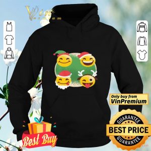 Facebook Care Emoji Merry Christmas shirt