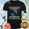 Never Underestimate A Man Who Was Born In November Even The Devil shirt