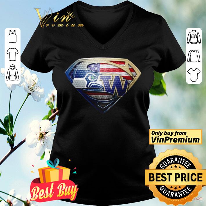 seahawks superman shirt