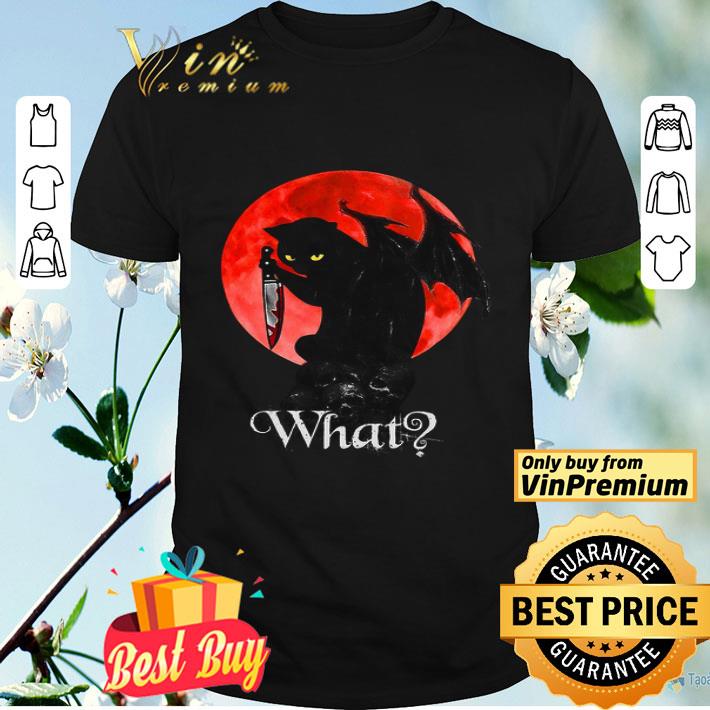 Black Cat Skull Moon What shirt