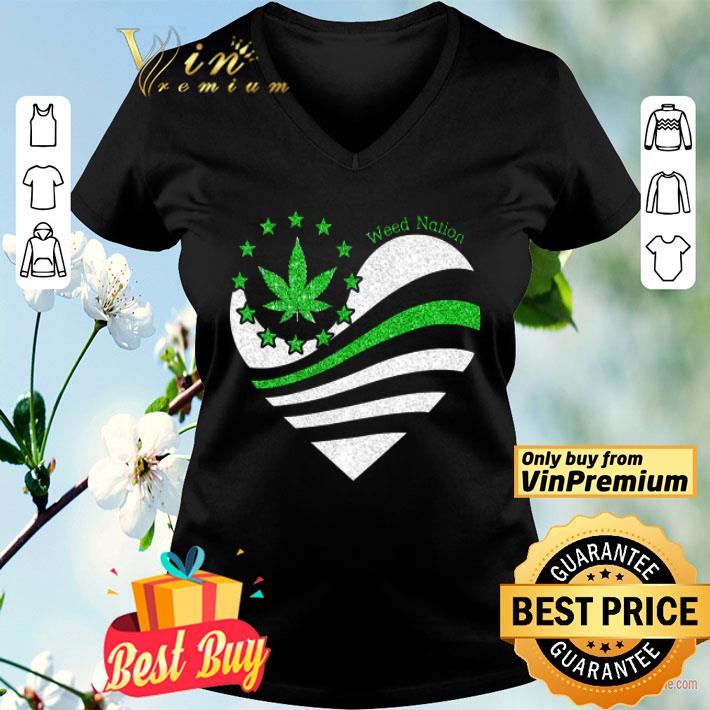 American Heart Independence Weed Nation shirt