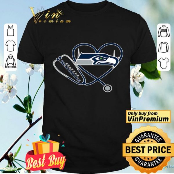 Stethoscope Heart Seattle Seahawks shirt