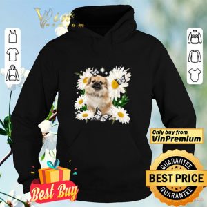 Tibetan Spaniel Daisy flower Classic shirt