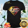 Superman Washington Redskins and Ohio State Buckeyes shirt