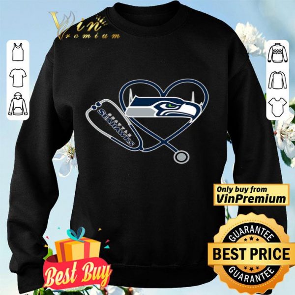 Stethoscope Heart Seattle Seahawks shirt