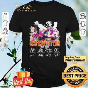 Led Zeppelin 52 Year 1968 2020 Signatures shirt