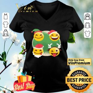 Facebook Care Emoji Merry Christmas shirt