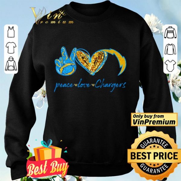 Peace love Los Angeles Chargers shirt