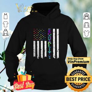 LGBT American flag equality shirt