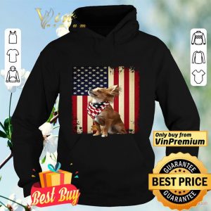 American Flag Chihuahua Proud shirt