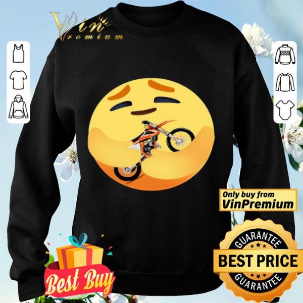 Facebook care emoji hug terrain motorcycle shirt