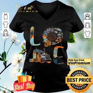 Love Sunflower Truckers shirt