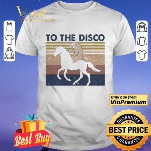 Horse and sloth to the disco vintage shirt