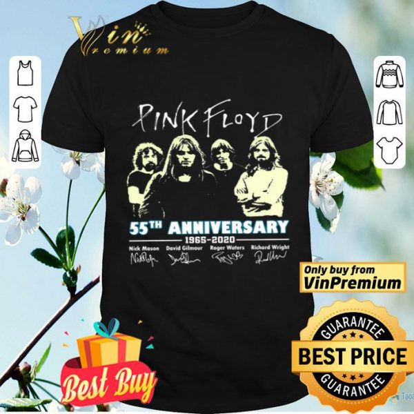 Pink Floyd 55th Anniversary 1965 2020 Signature shirt