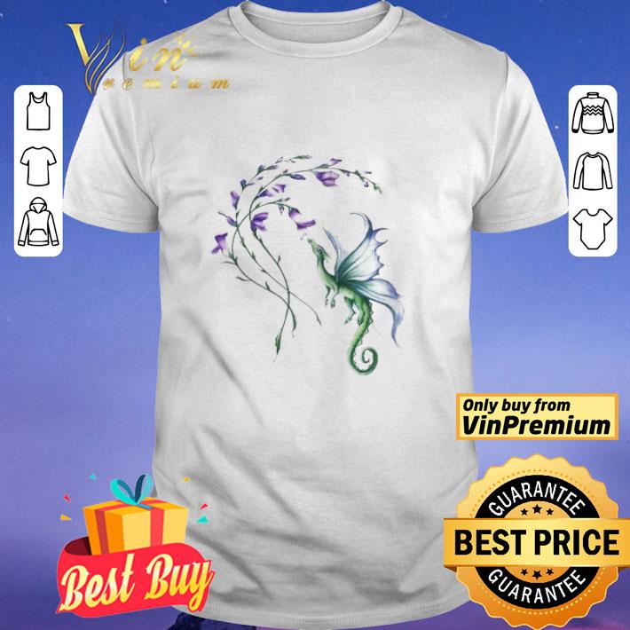 Flying Dragon And Flower shirt