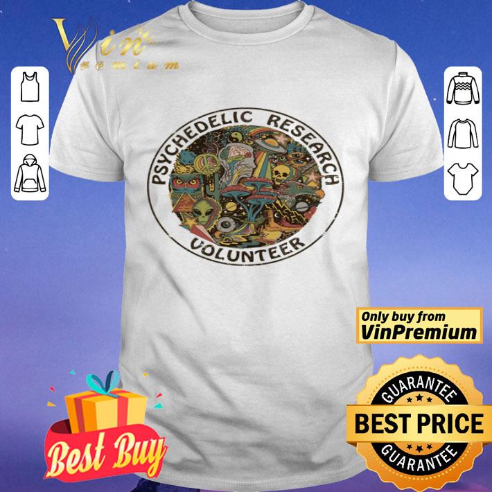 Psychedelic Research Volunteer shirt