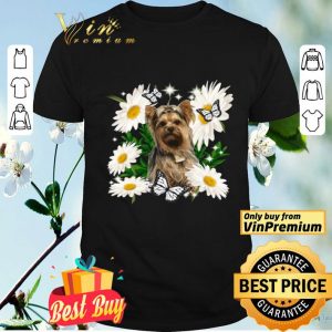 Yorkshire Terrier Dog Daisy Flower Classic shirt