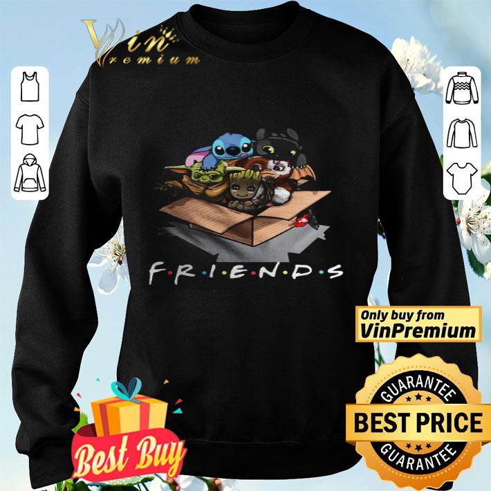 Baby Yoda Groot Stitch Dragon Gizmo Friends shirt Baby Yoda Groot Stitch Dragon Gizmo Friends shirt