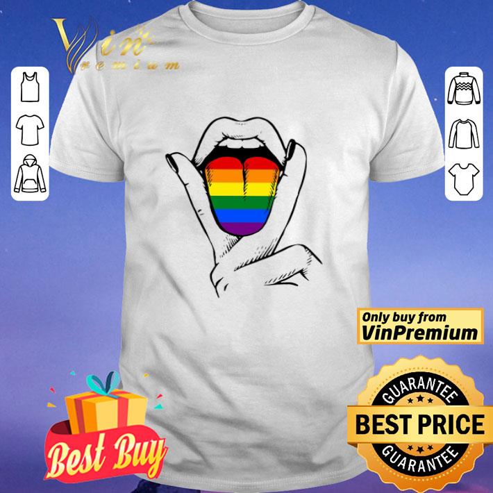 LGBT Lesbian Tongue shirt