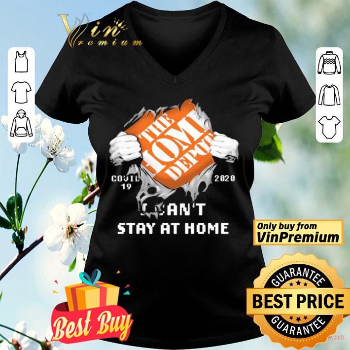 Blood Inside me The Home Depot covid-19 2020 i can’t stay at home shirt