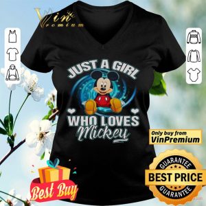 Just A Girl Who Loves Mickey Mouse shirt