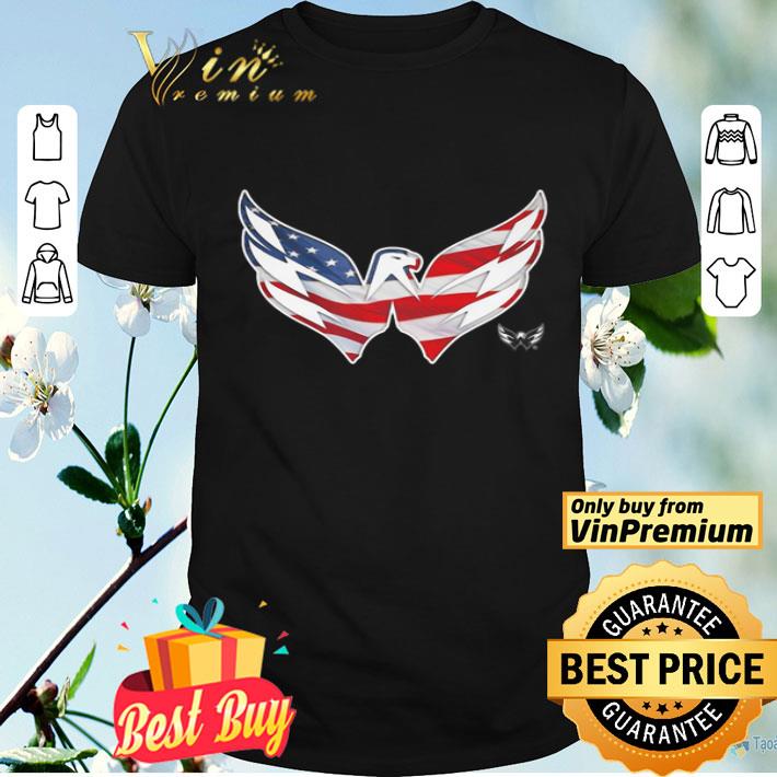 Washington Capitals American Flag Veteran Independence Day shirt