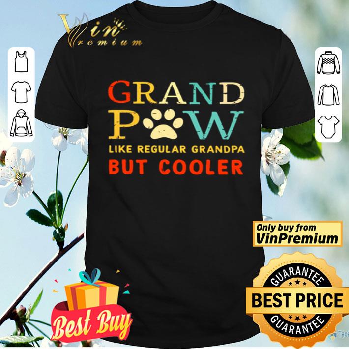 grand paw like regular grandpa but cooler vintage shirt