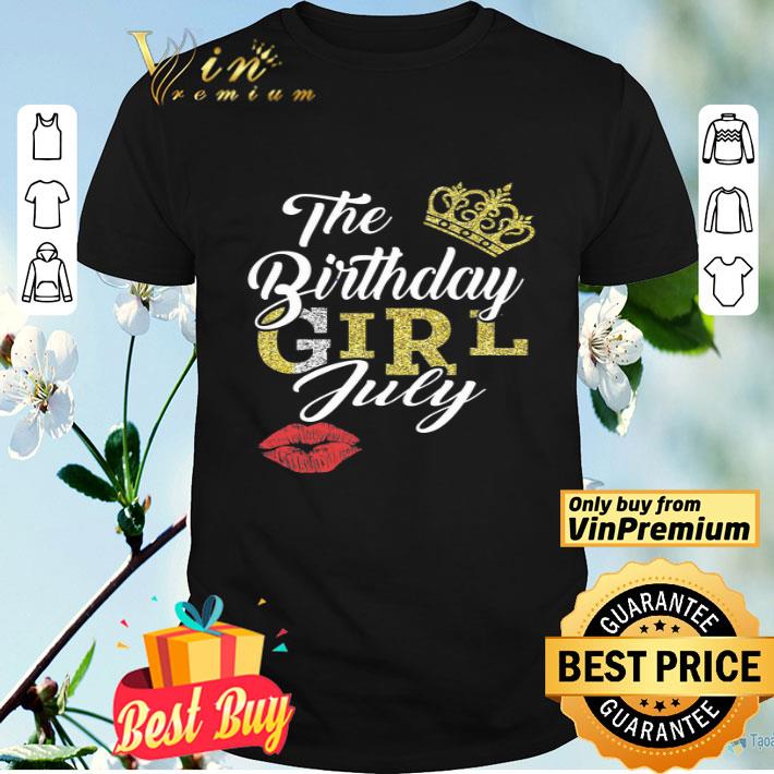 The Queen Birthday Girl July shirt