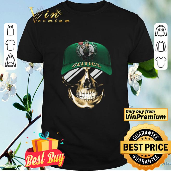 Skull smile oklahoma boston celtics basketball shirt