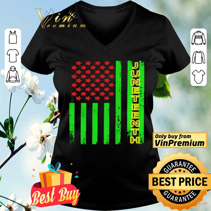 JUNETEENTH AMERICA FLAG shirt