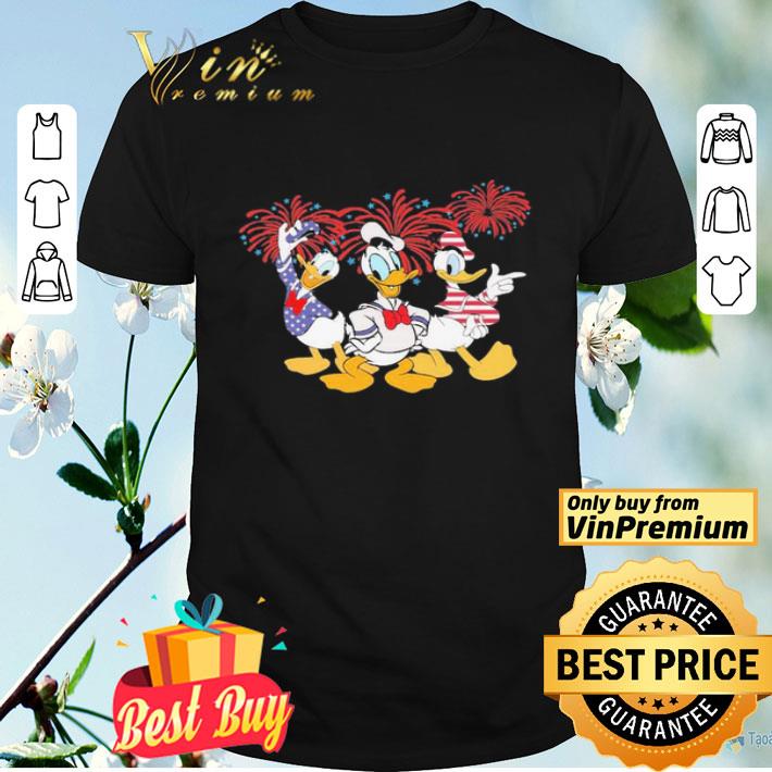 Donald Duck happy the 4th of July Merica shirt