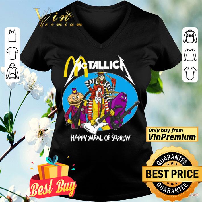 McDonald McTallica Metallica Happy Meal Of Rorrow shirt