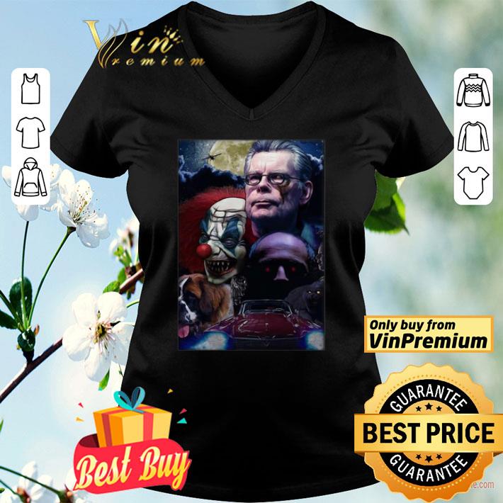 Stephen King Horror King Writers shirt
