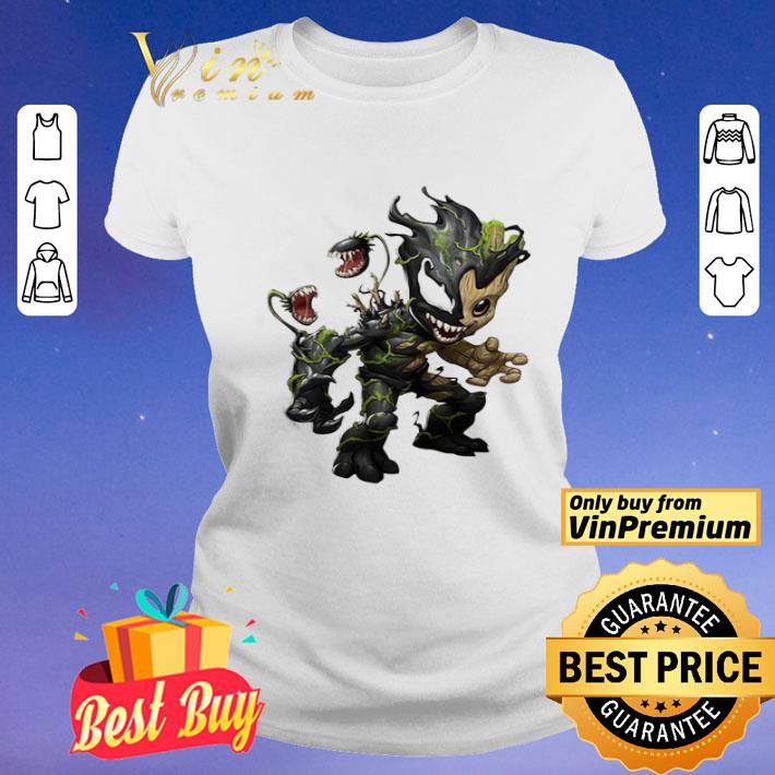 Baby groot and venom shirt