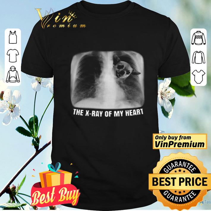The X-ray of my heart chihuahua inside shirt