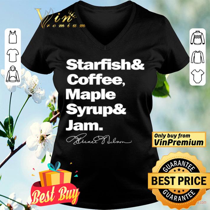 Prince starfish coffee maple syrup and jam shirt
