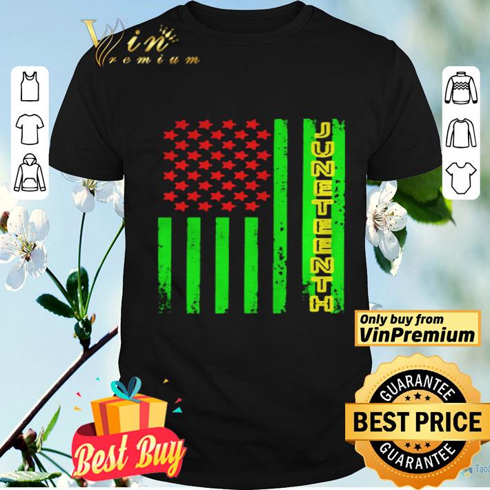 JUNETEENTH AMERICA FLAG shirt