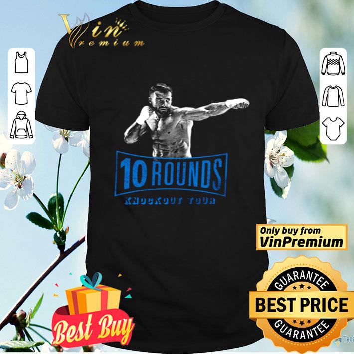 Joel Freeman Boxing 10 rounds knockout tour shirt