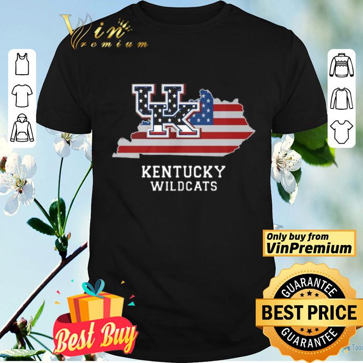 Kentucky Wildcats American Flag shirt