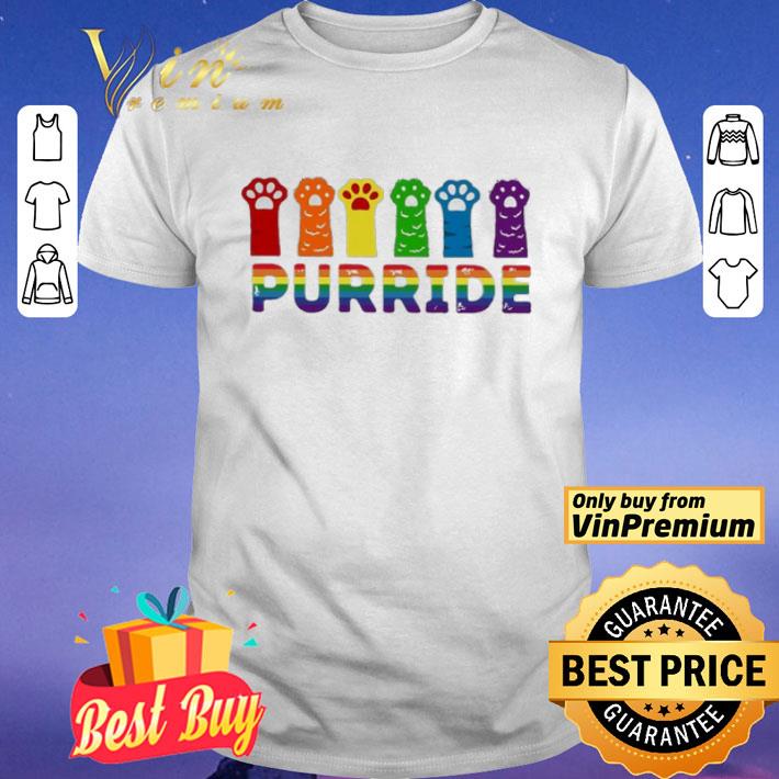 Paws Cats Purride shirt