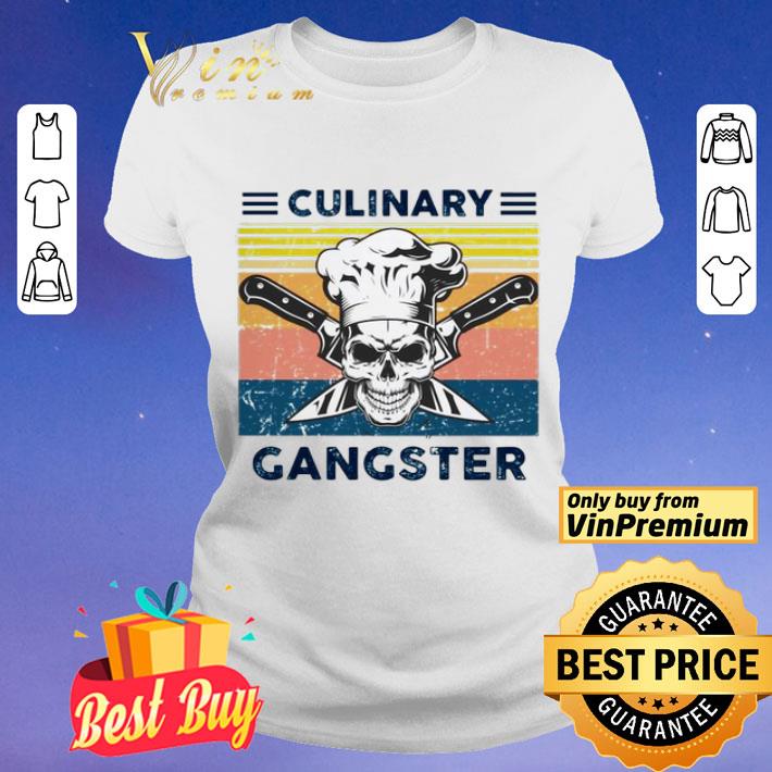 Culinary gangster vintage shirt