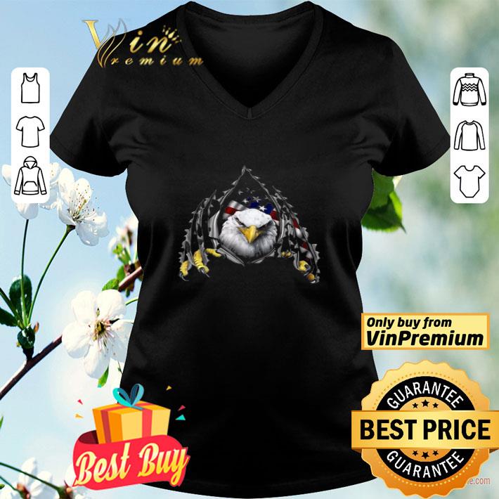 Eagle Happy Independence Day American Flag shirt