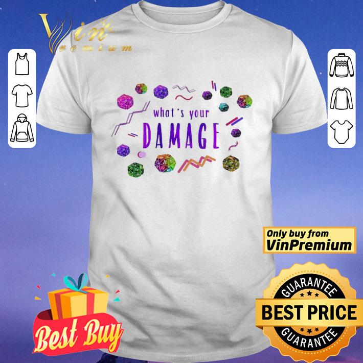 What’s your Damage shirt