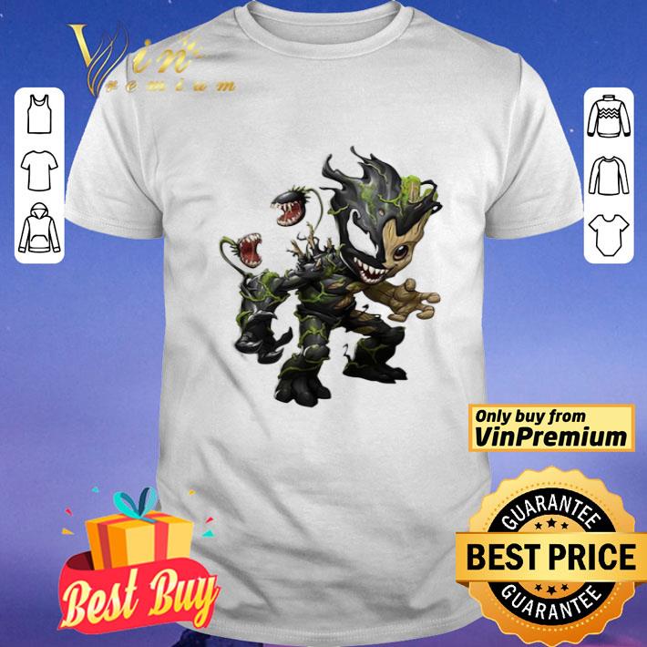 Baby groot and venom shirt